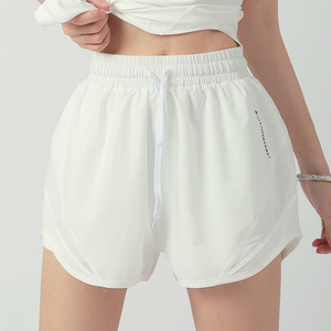 Pantalones Cortos Deportivos de Verano para Mujer, de Secado Rápido, Triple Capa, Anti-Transparencia, para Yoga, Correr, Entrenamiento, Fitness, Finos, Sueltos, Lisos - Product Image 5