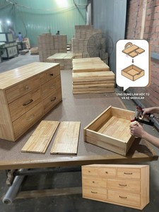 Panel Frontal de Cajón de Madera para Muebles de Cocina, Sala de Estar y Hotel, con Garantía Moderna de 5 Años (Forma Rectangular/Cuadrada), Color Natural - Product Image 3