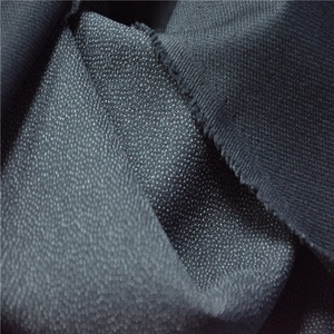 Double Dot Coating Fusible Elastic Woven Grosgrain Fabric Garments Water Soluble Bag Shirt Black White Polyester 150cm Time - Product Image 1