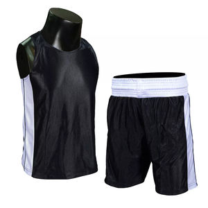 OEM ODM Custom Unisex Slim Fit <b>Boxing</b> Uniform Set <b>Boxing</b> Shorts <b>Shirt</b> Custom Logo All Colors All Sizes Private Label Wholesale - Product Image 5