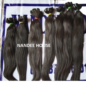 Unprocessed Virgin 100% Raw Afro/Curl Bundles Cuticle Aligned Peruvian Lace Closure 100% Indian 10A Bleach Human Hair Extensions - Product Image 3