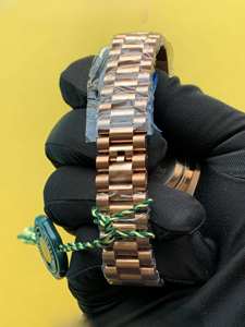 BOJ Plain R.O.L.E.X.15 41MM Rose Tone Stainless Steel Roman Dial Swiss Made Mechanical Automatic <b>Wrist</b> Daily Wear Low Price Hot - Product Image 3