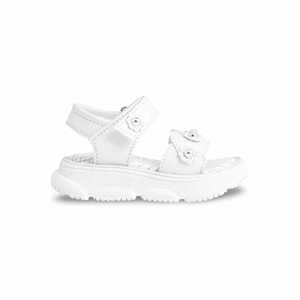Sandalias de tacón casual para niñas KD5614 en blanco - Product Image 4