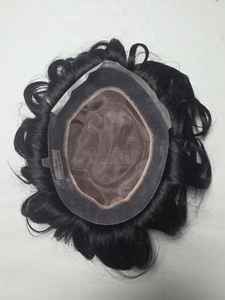 Peluca de Cabello Humano Mono de Primera Calidad Austrian Taz Hair Bangladesh con Estilos Naturales y Ondas Profundas - Product Image 5