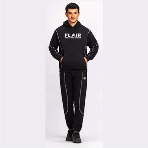 Chándal de algodón negro para hombre - Product Image 4