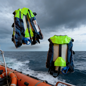 Gilet de sauvetage gonflable portable, <span class=keywords><strong>veste</strong></span> de sécurité légère pour la pêche, le kayak et la navigation de plaisance - Product Image 5