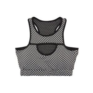 Nuevo Diseño de Bra Deportivo para Yoga para Mujer, Transpirable, con Logotipo Frontal, Alta Sujeción, Spandex/Nylon, Personalizable - Product Image 5