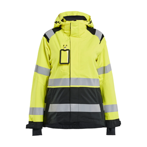 เสื้อแจ็คเก็ตทำงานอุตสาหกรรมแบบสะท้อนแสง Hi Vis สำหรับฤดูหนาว ระดับความปลอดภัย 3  แบบแข็งแรงทนทาน รุ่น Type R  ที่สามารถปรับแต่งได้ - Product Image 2