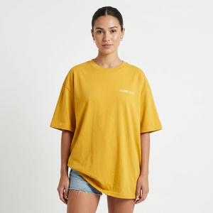 Camiseta Holgada de Verano para Mujer, con Cuello Halter, Manga Corta, Decoración de Diamantes de Imitación, Tela Spandex, Informal, Transpirable - Product Image 1