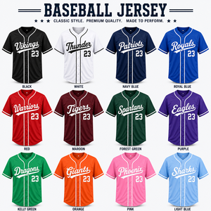 Custom Sublimated Baseball Jersey Breathable Quick Dry Team Uniform OEM Private Label for Clubs Schools Teams - Product Image 3