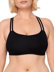 Bralette de Moda para Mujer, Ajustado al Cuerpo, Tejido Elástico, Suave, Transpirable, Cómodo para Uso Diario, Elegante - Product Image 4