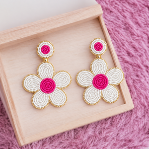 yallow Beaded Eye Tassel Drop Beaded <b>Earrings</b> Rhinestone Statement <b>Dangle</b> <b>Earrings</b> for Party Festival Weeding Events - Product Image 6