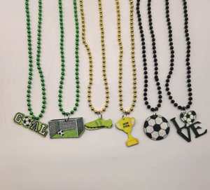 Collier en feutre personnalisé avec pendentif en plastique, accessoires de bijoux, OEM ODM, vente en gros, écologique, cadeau de mode personnalisé - Product Image 3