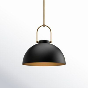 Round Brass Pendant <b>Light</b> Gold Metal Shade LED <b>Indoor</b> Ceiling Fixture Large Size Mounted Design Handmade Pendant Lamps - Product Image 3