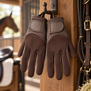 Gants d'équitation personnalisés avec logo, meilleure qualité, design multifonction à doigts complets, antidérapants, unisexes - Product Image 5