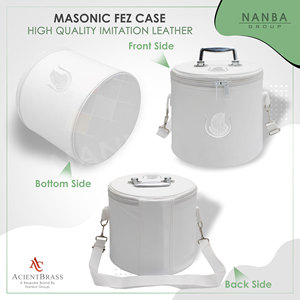 Fez Case White Imitation Leather White Daughter of ISIS Machine EMB Both Logo - Product Image 4