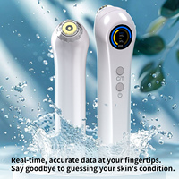 Nuevo Mini Analizador de Piel Portátil, Máquina Digital para Medir la Humedad y Grasa Facial, Analizador de Piel para Uso Doméstico