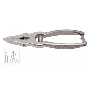 Coupe-ongles robuste en acier inoxydable de luxe durable, à large ouverture pour ongles épais - Outil de podologie - Product Image 4