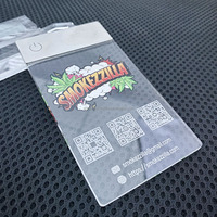 Placa de Identificación Personalizada para Empleados con Interruptor Táctil LED de Lujo, Funciona con Batería, Certificada, Etiqueta de Identificación de Empleado Personalizada, Grabado en Plástico con Impresión UV