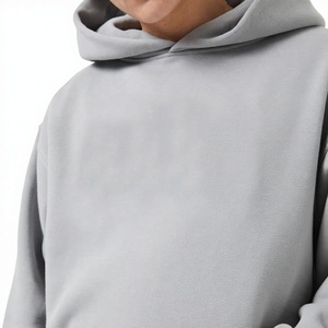 Sweat à capuche unisexe uni et simple pour l'hiver - 330 GSM en coton French Terry, décontracté, haute qualité, personnalisable, impression ODM, faible coût - Product Image 3