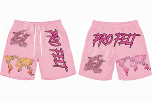 Shorts de Verano 2026, Modernos, Vintage, Elegantes, con Estampado Puff, Diseño de Logotipo Personalizado, Ecológicos, Transpirables y de Secado Rápido - Product Image 5