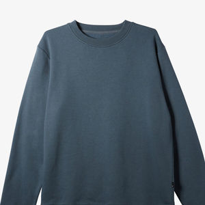 Sweat-shirt tricoté à col rond surdimensionné avec motif numérique, couleur unie, manches longues, coupe ajustée, décontracté, streetwear d'hiver - Product Image 4
