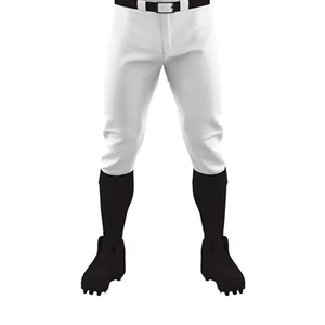 Ensemble d'uniformes de baseball personnalisés en polyester respirant, sublimation sur mesure, marque OEM, maillot blanc pour homme, pantalon blanc, vêtements d'équipe - Product Image 5