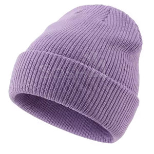 100% Wool Customizable Lightweight Durable Pakistan Made High Quality Jacquard Unisex Adult Beanies Hats - Product Image 1