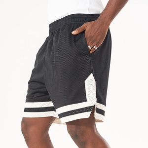 Bermudas Vintage Personalizadas 100% Algodón para Hombre, Pantalones Cortos Deportivos Transpirables con Malla, Decoración con Estampado y Bolsillos, Venta al Por Mayor - Product Image 5