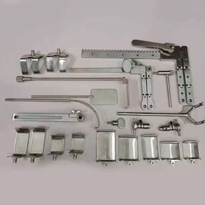 Ensemble d'instruments de chirurgie cardiaque ouverte PISSCO 22 pièces, ensemble d'instruments de chirurgie cardiaque, ensemble de rétracteurs cardiaques pour valves - Product Image 2