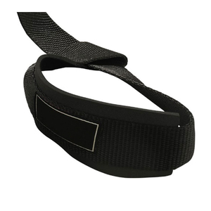 Sangles de musculation en cuir colorées personnalisées en gros avec logo pour le fitness - Product Image 2
