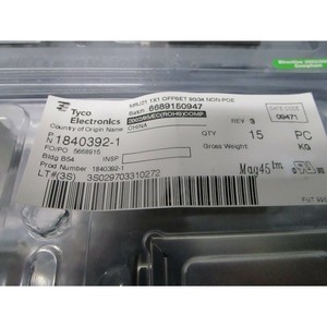 1 lot de 60 composants Tyco Electronics 1840392-1 TE - Équipements et pièces semi-conductrices d'occasion fiables à l'échelle mondiale - Product Image 6