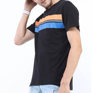 เสื้อยืดกีฬาผู้ชาย พิมพ์โลโก้ได้ เนื้อผ้านุ่ม คุณภาพสูง ผ้าฝ้ายทรงโอเวอร์ไซส์ ทรงหลวม ใส่สบาย น้ำหนักมาก ความยาวสั้น - Product Image 3