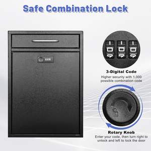 Système de rangement de courrier moderne pour la maison, durable, antirouille, organisation de la poste en vrac - Product Image 4