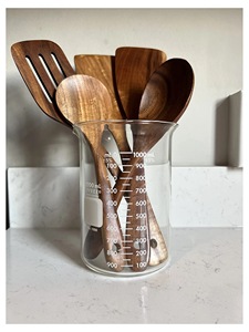 Wooden Natural 6-Piece Gold Plated <b>Mirror</b> Polish Eco-Friendly Dishwasher Safe Spoon Set High Quality - Product Image 6