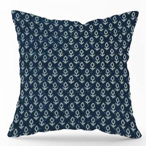 ปลอกหมอนอิงผ้าฝ้ายแท้ 100% พิมพ์ลายด้วยมือ พร้อมขอบเย็บอย่างดี เหมาะสำหรับใช้ในโรงแรม ตกแต่งโซฟา เตียงนอน และบ้าน - Product Image 5