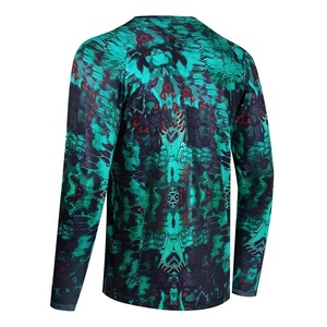 Camiseta de Manga Larga para Hombre Más Vendida, Tejido Transpirable de Secado Rápido para Protección Solar en Actividades de Ciclismo al Aire Libre - Product Image 2