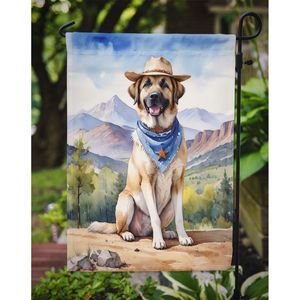 Multicolor Pastor de Anatolia Vaquero Bienvenido Jardín Bandera Buzón Decorativo Patio Bandera Banner para Patio Obra de arte para camas de flores - Product Image 3