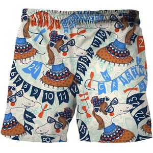 Shorts de sport professionnels pour hommes – Course, gym, entraînement athlétique – Respirants, séchage rapide, Spandex/Coton, taille à cordon, motif palmier - Product Image 2