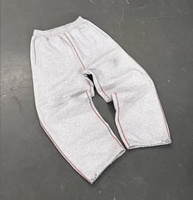 Vente en gros 100% coton Terry Jogger Polaire Pantalon de survêtement Logo personnalisé Baggy Design Plus Size Unisexe pour la saison d'hiver