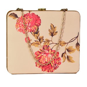 <b>Blush</b> Pink Designer Clutch <b>Bag</b> for Women and Travel Use - Product Image 1