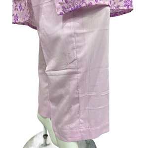 Ensemble élégant pour femmes, costume en tissu léger avec dupatta, imprimé pakistanais, 3 pièces, tissu doux, tenue d'été pour occasions festives - Product Image 4