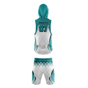 Uniforme de football 7v7 avec logo et numéros d'équipe, design optimal, qualité supérieure, uniforme de compression 7v7, uniforme 7 sur 7, service OEM - Product Image 2