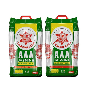 Riz parfumé au jasmin Dragon Star AAA, riz blanc aromatique à grains longs, texture ferme, séché naturellement au Vietnam, durée de conservation de 24 mois - Product Image 1