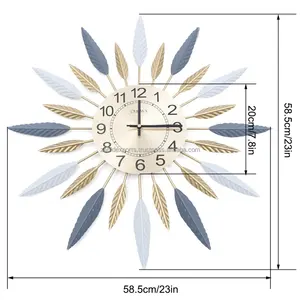 Sculpture murale ronde en métal de luxe minimaliste, style moderne, œuvre d'art pour la décoration de la maison, fabriquée en Inde, Zahid Exports - Product Image 2