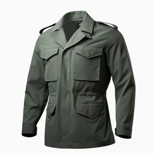 Veste Softshell de haute qualité pour l'extérieur, imperméable, en polyester, avec plusieurs poches, doublure polaire, vente flash - Product Image 4