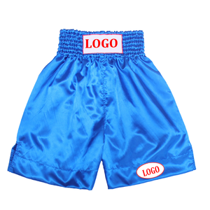 Shorts de boxe unisexes pour adultes de haute qualité - 100% polyester, légers, extensibles, respirants, séchage rapide pour le kick boxing et le Muay Thai - Product Image 4
