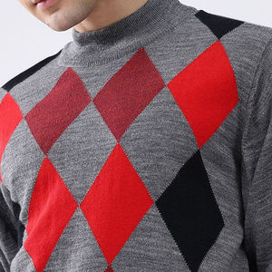 Men Oversized <b>Mock</b> <b>Neck</b> Long Sleeve 100% Cotton Breathable Soft Fabric Casual Streetwear <b>Top</b> - Product Image 2