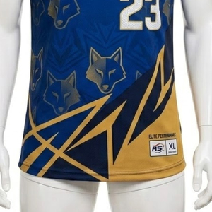 เสื้อทีม AFL แบบกำหนดเอง พิมพ์โลโก้ ชื่อทีม หมายเลขด้วยความร้อน รับผลิตแบบ OEM ODM ขายส่งจากโรงงาน - Product Image 3