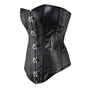 Corset amincissant quotidien pour femme, style steampunk victorien, pour costume d'Halloween, avec broderie et string - Product Image 2